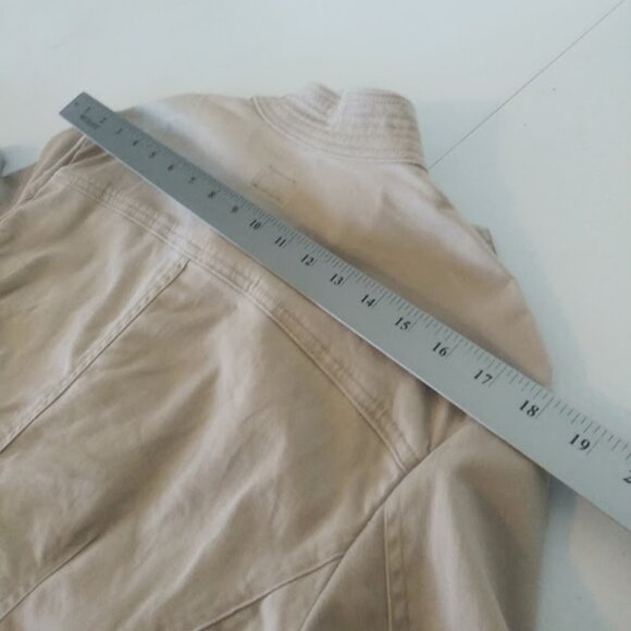 Mossimo Stretch women's size XXL tan utility jacket - Picture 11 of 15